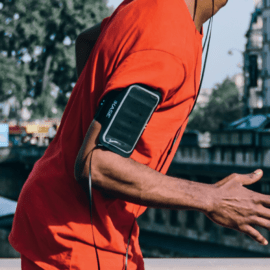 Brassard de sport Dynamics ultra slim 7&rdquo;