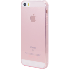 Coque pour Apple iPhone 5/5s/SE, Ultra Slim 0,6mm Transparent Rose
