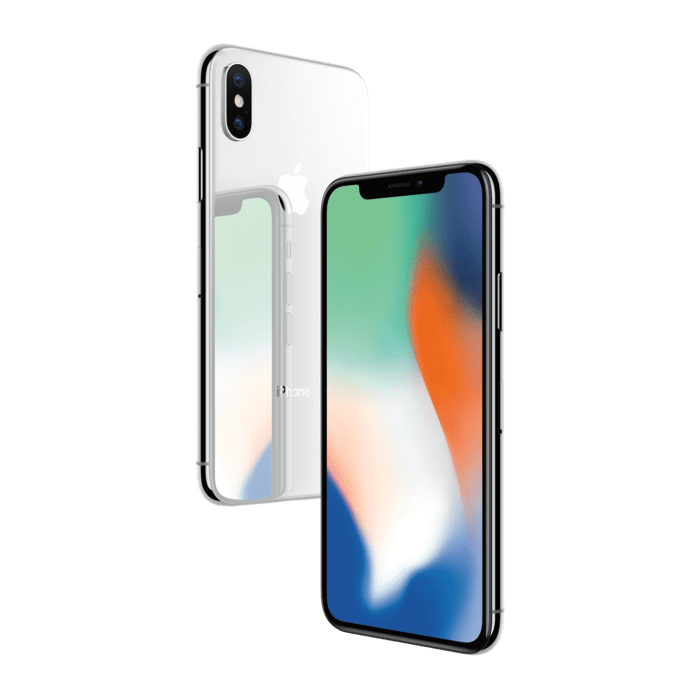 iPhone X reconditionn&eacute; 64 Go, Argent, d&eacute;bloqu&eacute;