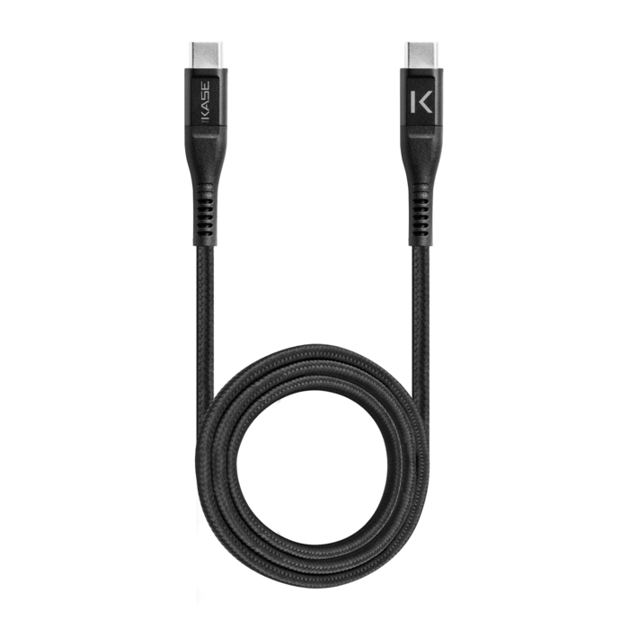 C&acirc;ble USB-C vers USB-C renforc&eacute; 100W chargement rapide/Sync (1M)