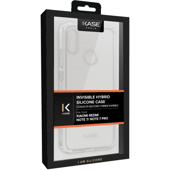 Coque hybride invisible pour Xiaomi Redmi Note 7/ 7 Pro, Transparent