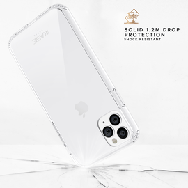 Coque hybride invisible pour Apple iPhone 11 Pro, Transparente