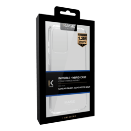 Coque hybride invisible pour Samsung Galaxy A52 4G/A52 5G/A52s 5G 2021, Transparent