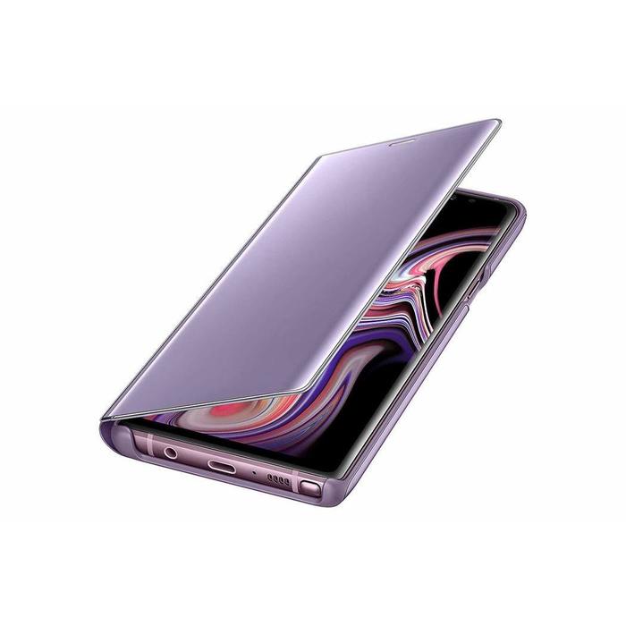 Clear View cover Violet avec fonction stand Note 9