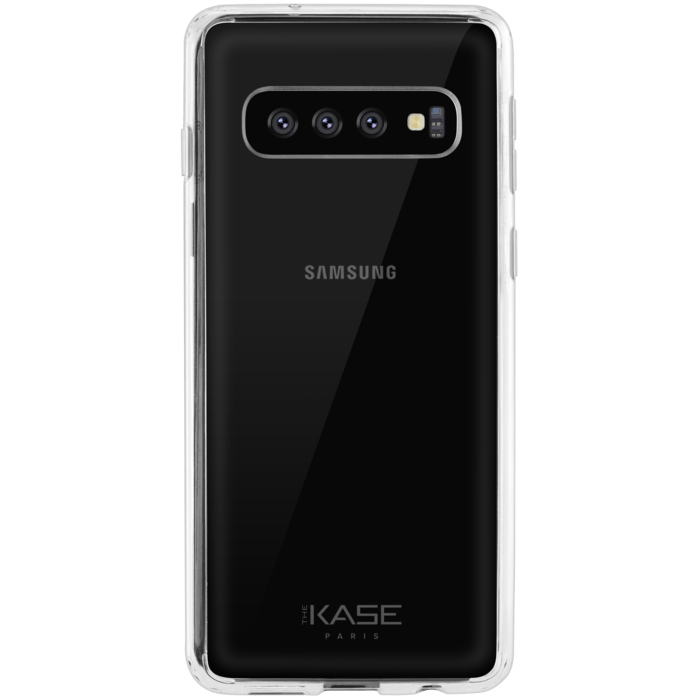Coque hybride invisible pour Samsung Galaxy S10, Transparente