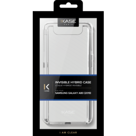Coque hybride invisible pour Samsung Galaxy A80 2019, Transparent