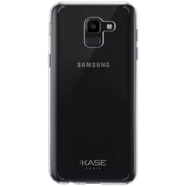 Coque hybride invisible pour Samsung Galaxy J6 2018, Transparente
