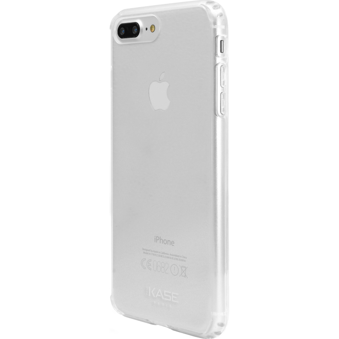 Coque hybride invisible pour Apple iPhone 7 Plus/8 Plus, Transparent