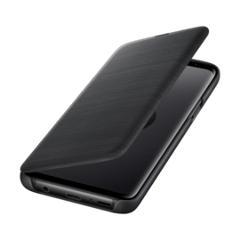 Case LED View cover Black Galaxy S9