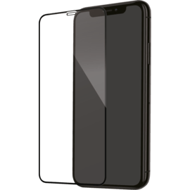 Protection d'écran en verre trempé (100% de surface couverte) pour Apple iPhone 11 Pro Max, Noir