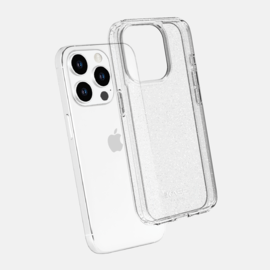 Coque hybride étincelante invisible GEN 2.0 83% de plastique recyclé pour Apple iPhone 15 Pro Max, Transparente
