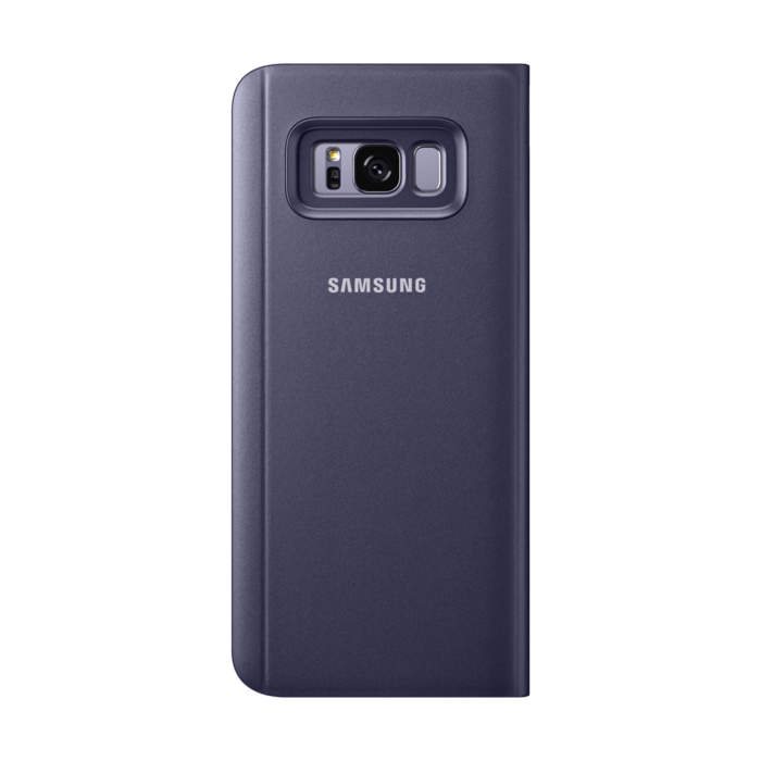 Clear View cover avec fonction Stand pour Samsung Galaxy S8+