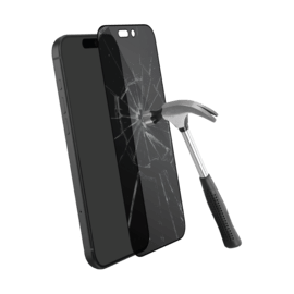 Protection d'&eacute;cran Priv&eacute;e en verre tremp&eacute; (60% verre tremp&eacute; recycl&eacute;) pour Apple iPhone 17, Noir