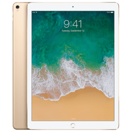 iPad Pro 12.9' (2017) Wifi+4G reconditionné 64 Go, Or, débloqué
