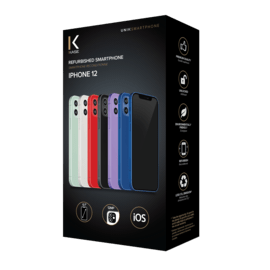 iPhone 12 reconditionn&eacute; 64 Go, Bleu, d&eacute;bloqu&eacute;