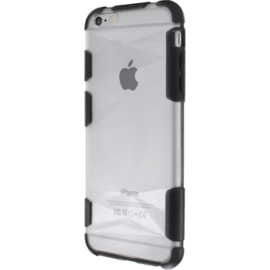Coque antichoc pour Apple iPhone 6 Plus/6s Plus, motif diamant, Noir