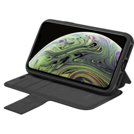 Case Fitness Robust Wallet Case for Apple iPhone X/XS, Black