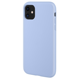 (D) Coque antichoc en gel de silicone doux pour Apple  iPhone 11, Lilas Bleu