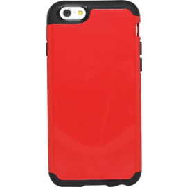 Coque anti-choc pour Apple iPhone 6/6s (4.7 pouces), Rouge brillant
