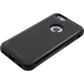 Rugged Coque Anti-choc pour Apple iPhone 6/6s, Noir