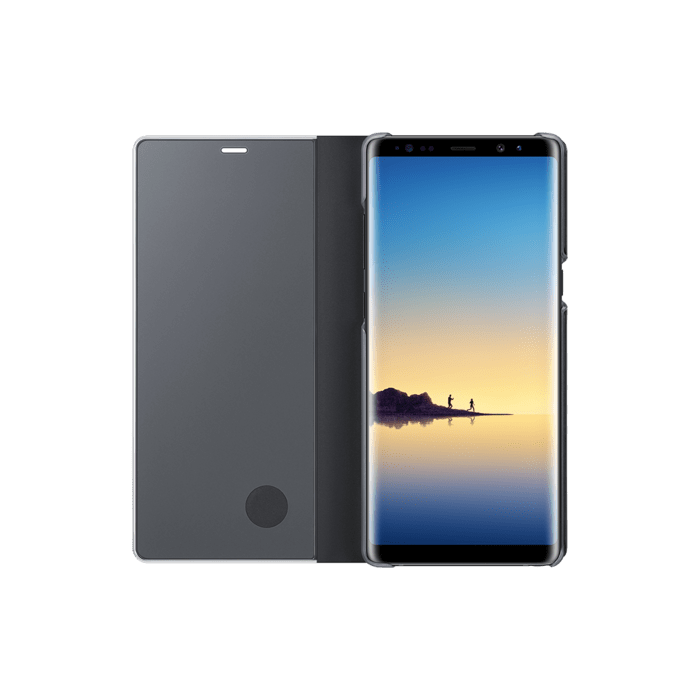 Clear View cover Stand - Noir pour Galaxy Note 8