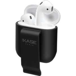 Support clip ceinture AirPods, Minuit Noir