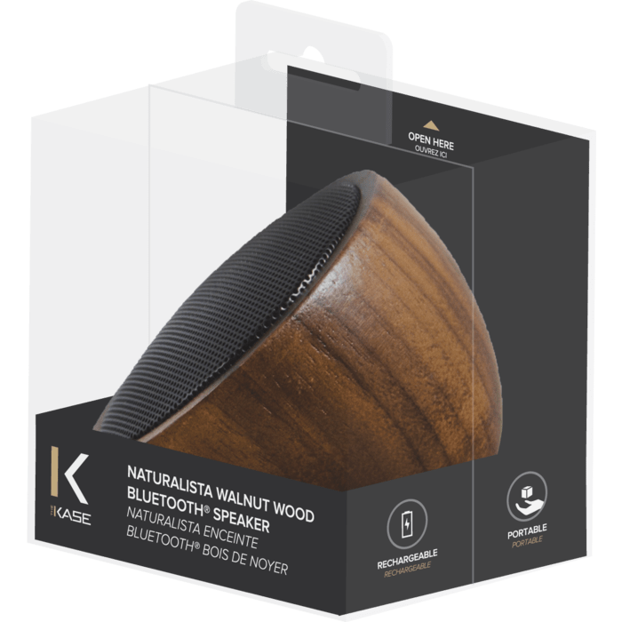 Naturalista Enceinte Bluetooth Bois de Noyer