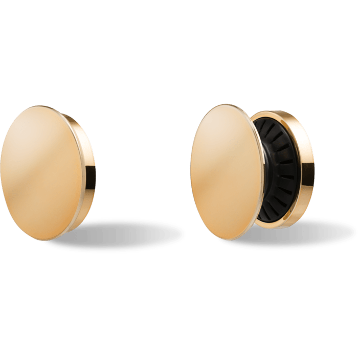 POP-UP poign&eacute;e & support smartphone, Or Chrom&eacute;