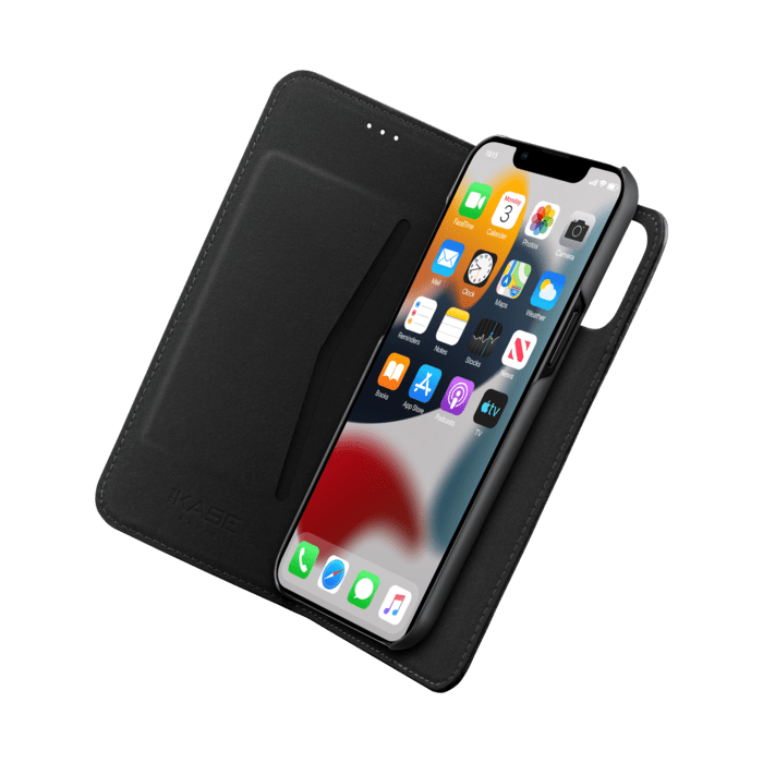 Étui et Coque slim magnétique 2-en-1 GEN 2.0 pour Apple iPhone 13 mini, Noir