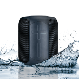 Enceinte &eacute;tanche portable Bluetooth Sonik Surge Lite (IPX7), Bleu cr&eacute;puscule