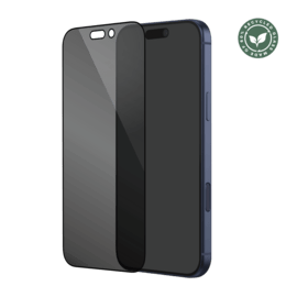 Protection d'&eacute;cran Priv&eacute;e en verre tremp&eacute; (60% verre tremp&eacute; recycl&eacute;) pour Apple iPhone 17 Pro Max Noir