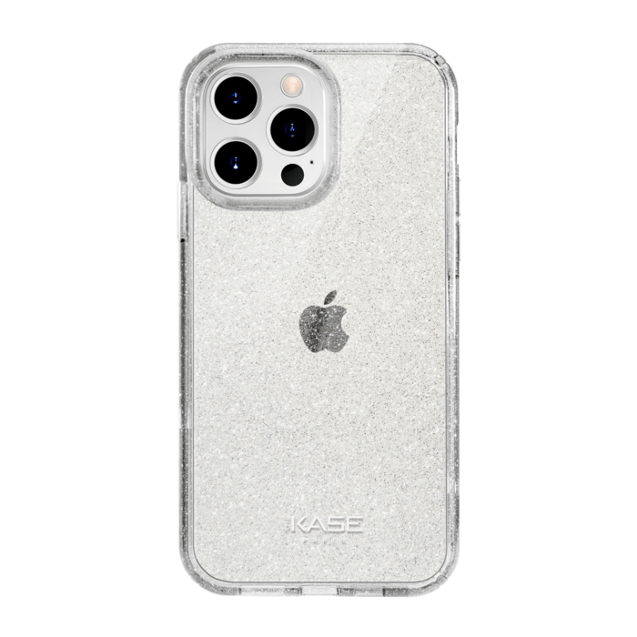 Coque hybride étincelante invisible pour Apple iPhone 13 Pro, Transparente
