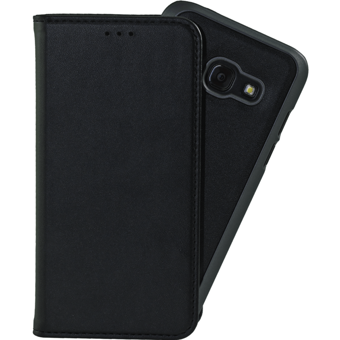 Étui et Coque slim magnétique 2-en-1 pour Samsung Galaxy A3 (2017), Noir