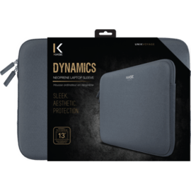 Dynamics Housse ordinateur portable en n&eacute;opr&egrave;ne pour Macbook 13', Gris Dauphin