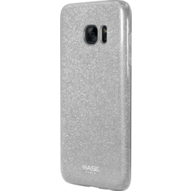 Case Sparkly Glitter Slim Case for Samsung Galaxy S7 Edge, Silver