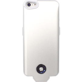 Coque batterie slim 2400mAh pour Apple iPhone 5/5s/SE, Blanc