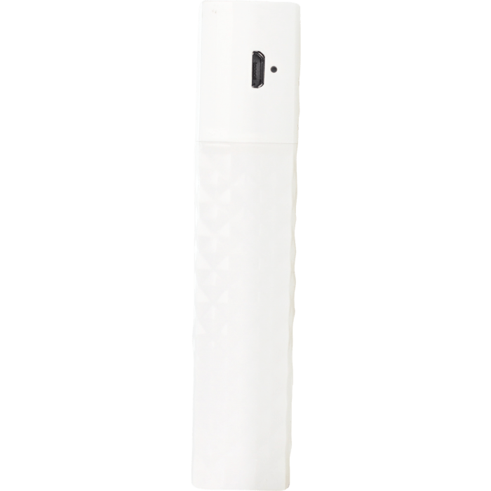 Lipstick Batterie Externe 2600 mAh, Blanc
