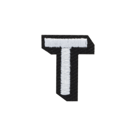 Case Letter T Embroidered Sticker