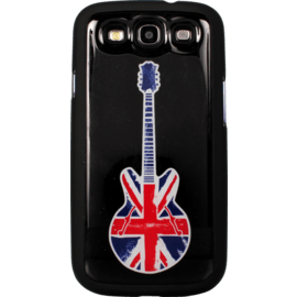 Coque pour Samsung Galaxy S3, silicone UK guitare