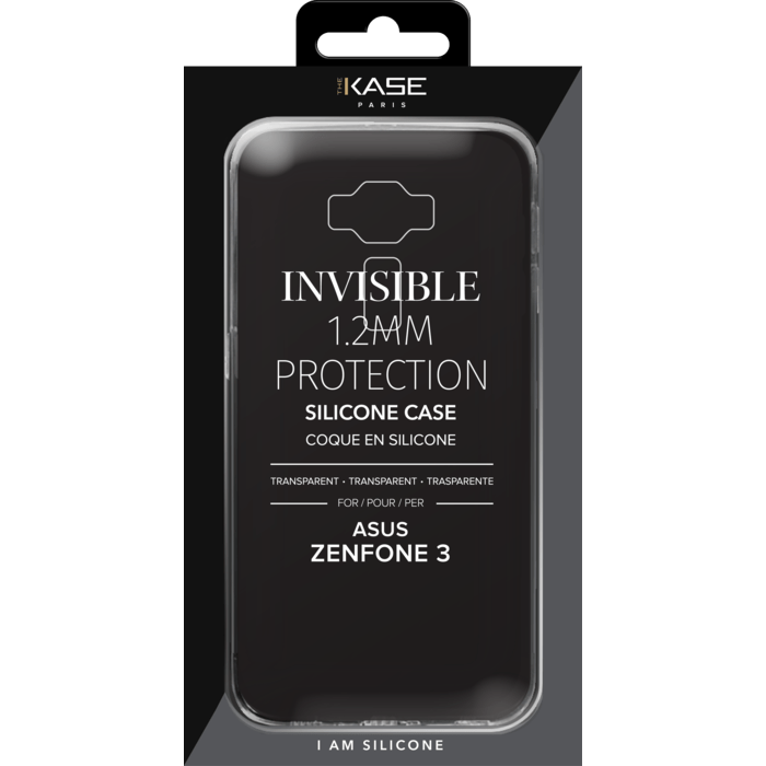 Coque slim invisible pour Asus Zenfone 3 1.2mm, Transparent