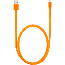 Câble Lightning certifié MFi Apple Charge/Sync (1M), Orange Vif