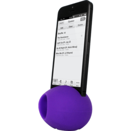 Oeuf Amplificateur de son pour Apple iPhone 5/5s/5C/SE, Violet