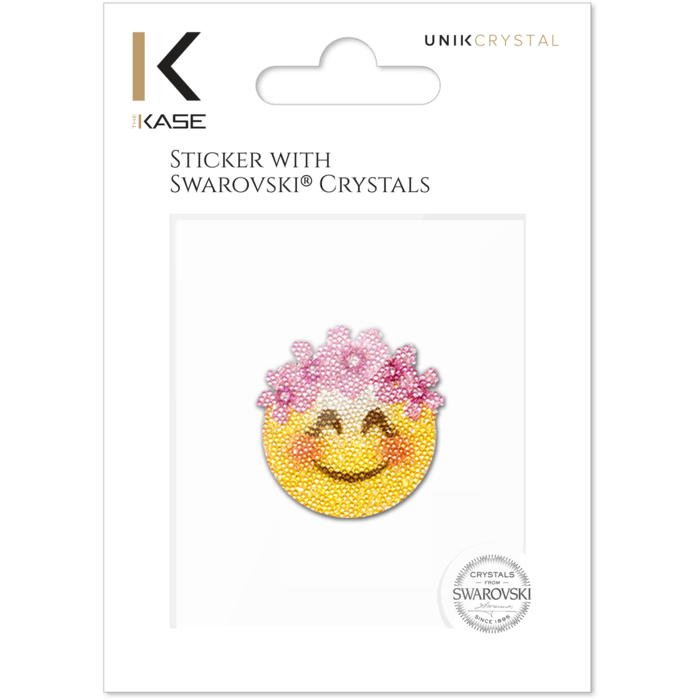 Swarovski® Emoji Crystal Sticker, Sakura