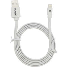 C&acirc;ble Lightning Plat certifi&eacute; MFi Apple vers USB (1m), Blanc