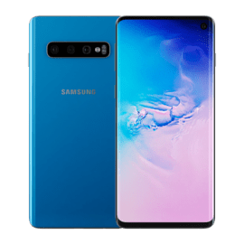 Case Galaxy S10 reconditionn&eacute; 128 Go, Bleu, d&eacute;bloqu&eacute;