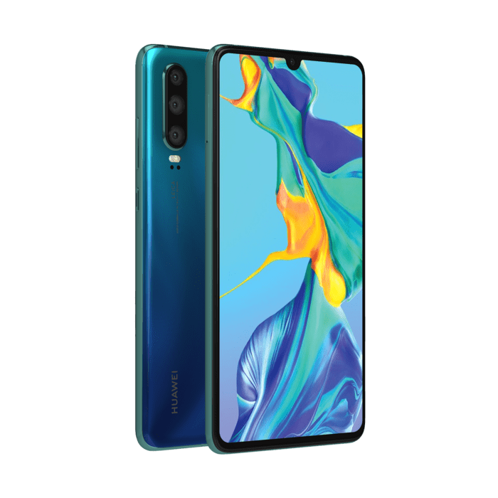 P30 reconditionn&eacute; 128 Go, Bleu Aurore, d&eacute;bloqu&eacute;