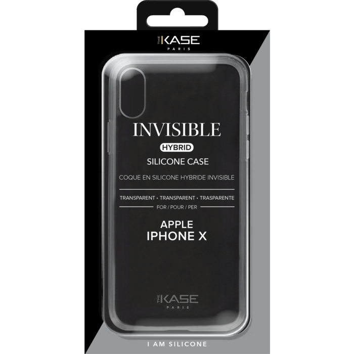 Coque Hybride Invisible pour Apple iPhone X Transparent