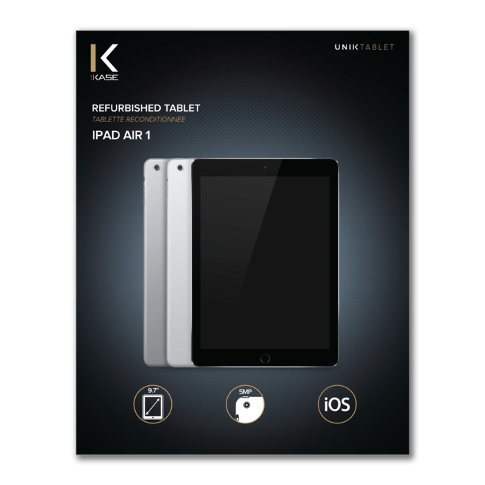 iPad Air Wifi+4G reconditionn&eacute; 128 Go, Argent