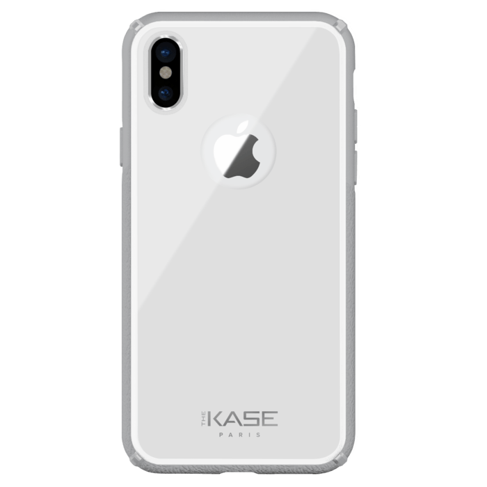 Glass Case for Apple iPhone X/XS, Bright White