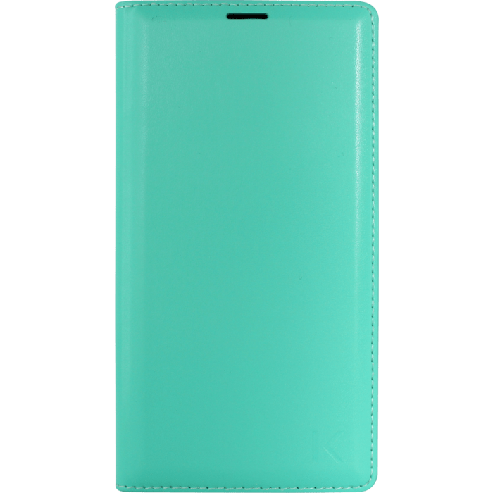 Etui &agrave; clapet pour Samsung Galaxy S5, Turquoise
